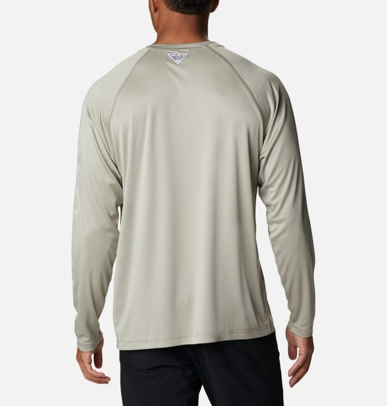 Columbia PFG Terminal Tackle Long Sleeve Gensere Herre Grå | 95814R