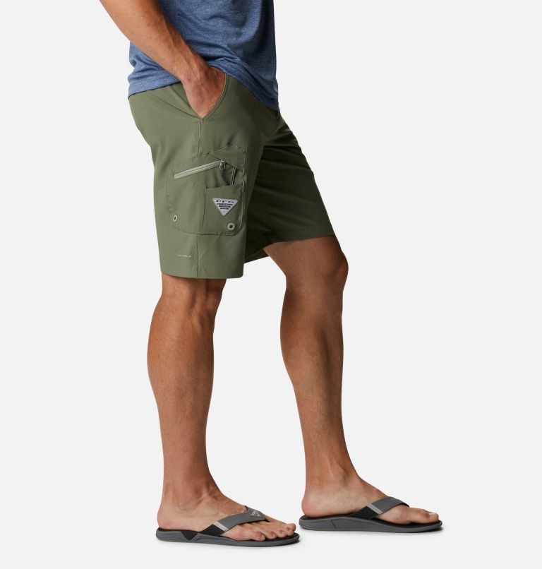 Columbia PFG Terminal Tackle Shorts Herre Olivengrønne | 42639F