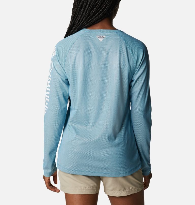 Columbia PFG Tidal Deflector Long Sleeve Gensere Dame Turkis | 14657Y