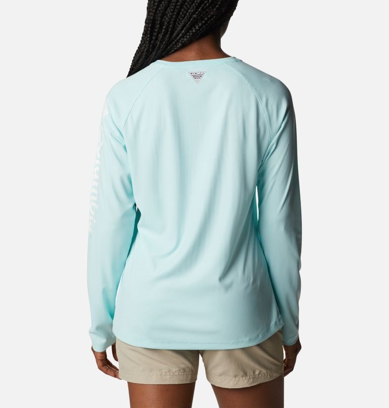 Columbia PFG Tidal Deflector Long Sleeve Gensere Dame Turkis | 54693Y