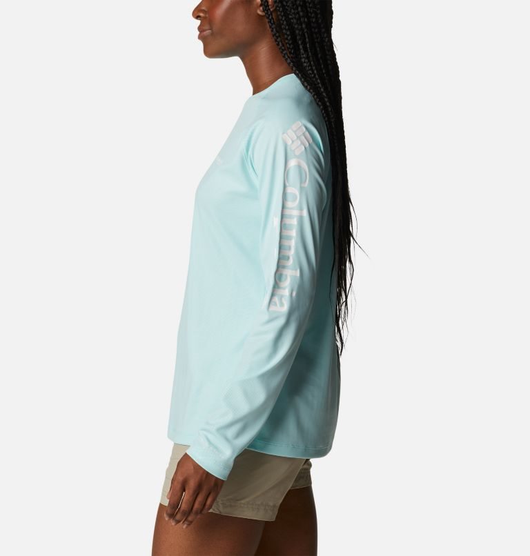 Columbia PFG Tidal Deflector Long Sleeve Gensere Dame Turkis | 54693Y