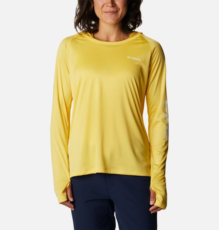 Columbia PFG Tidal Tee Hettegensere Dame Gul | 28754P