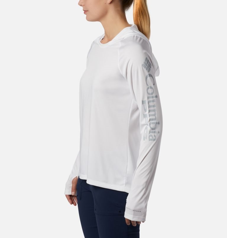 Columbia PFG Tidal Tee Hettegensere Dame Hvite | 53670X