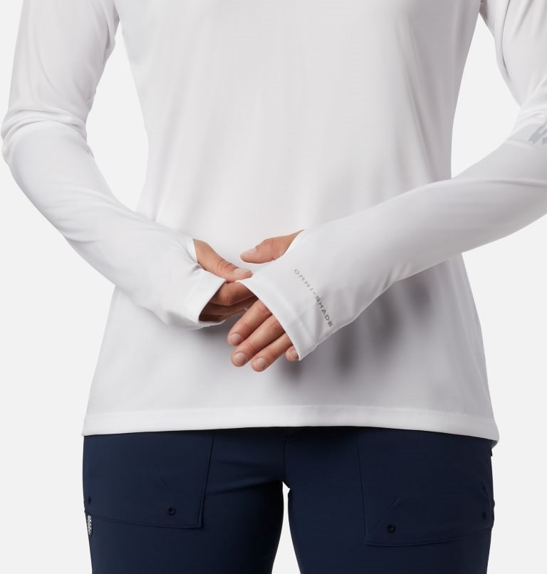 Columbia PFG Tidal Tee Hettegensere Dame Hvite | 53670X