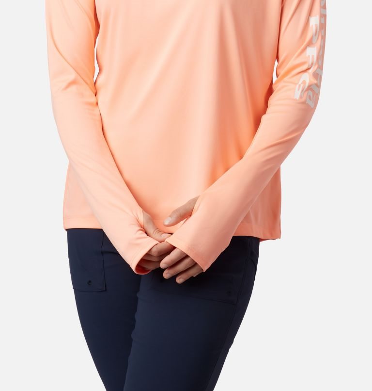 Columbia PFG Tidal Tee Hettegensere Dame Korall | 93652N