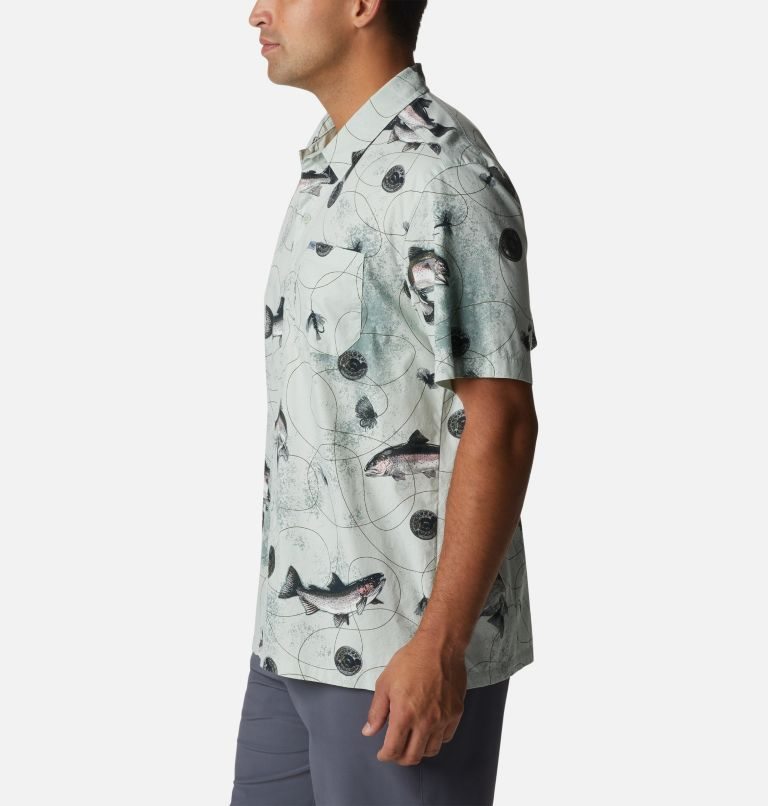 Columbia PFG Trollers Best Kort Sleeve Skjorte Herre Mint | 32986U