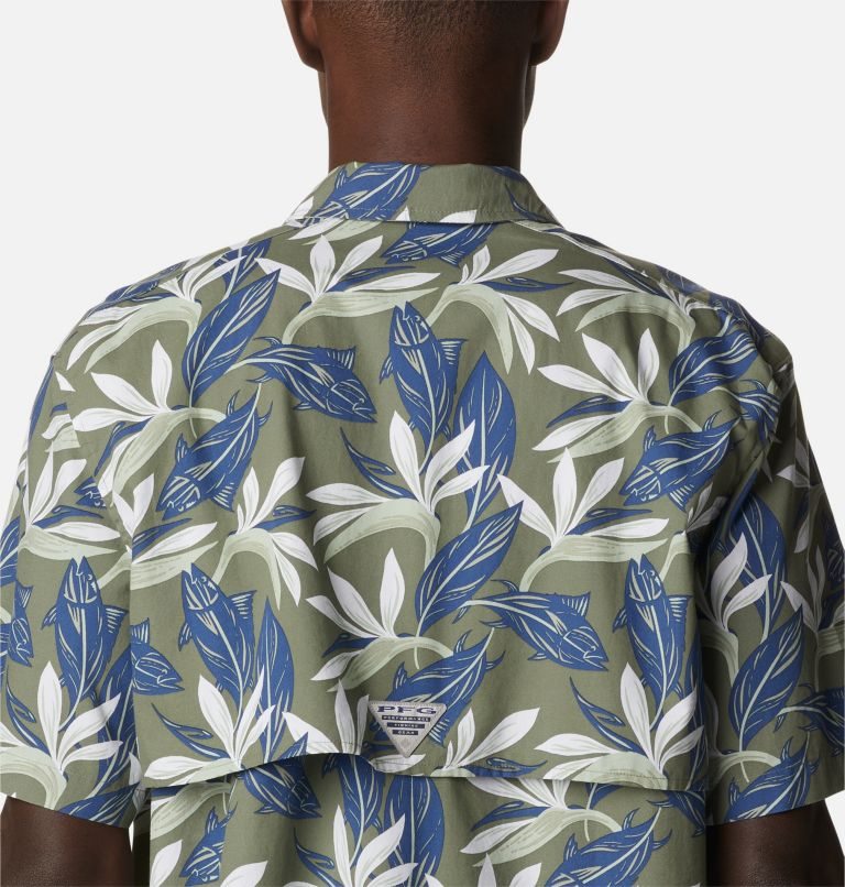 Columbia PFG Trollers Best Kort Sleeve Skjorte Herre Blomster | 90263R