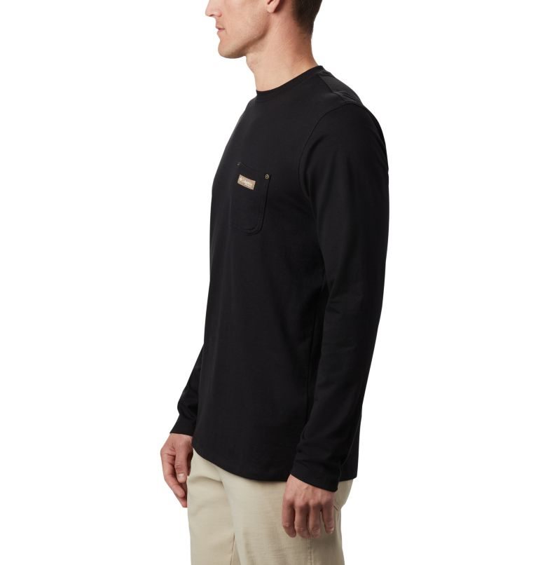 Columbia PHG Roughtail Arbeids Long Sleeve Pocket Gensere Herre Svarte | 58107J