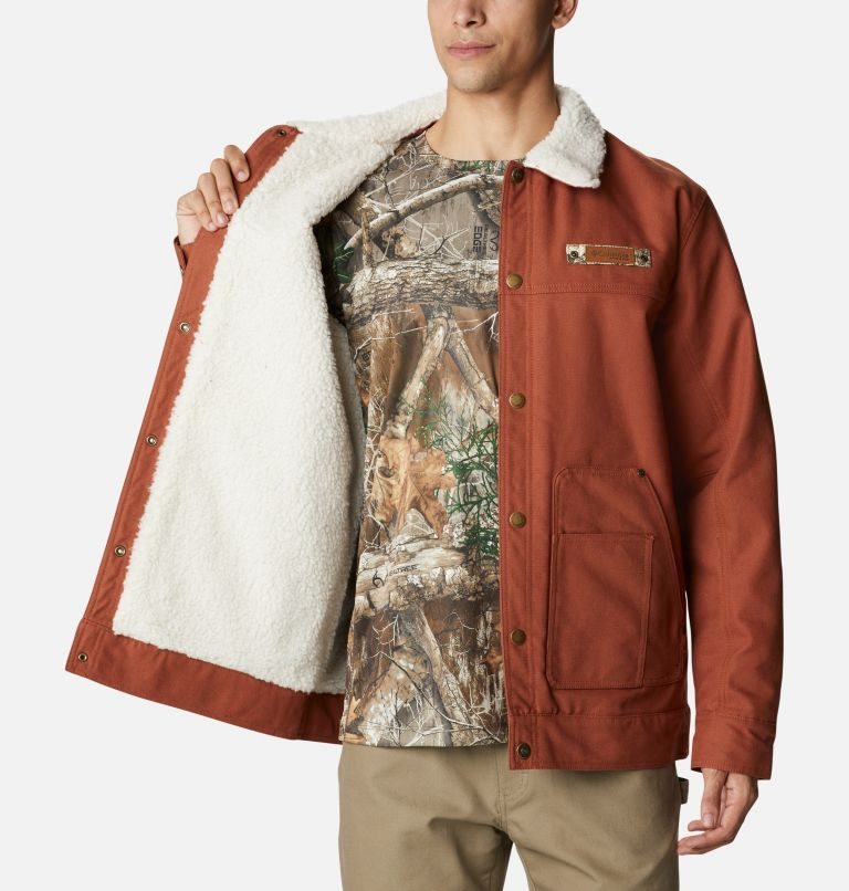 Columbia PHG Roughtail Sherpa Forede Field Jakke Herre Brune | 60291Q