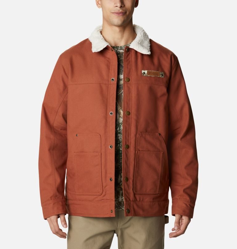 Columbia PHG Roughtail Sherpa Forede Field Jakke Herre Brune | 60291Q