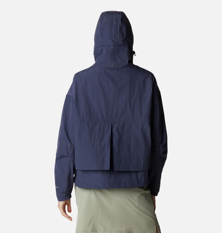 Columbia Paracutie Windbreaker Jakke Dame Marineblå | 06253N