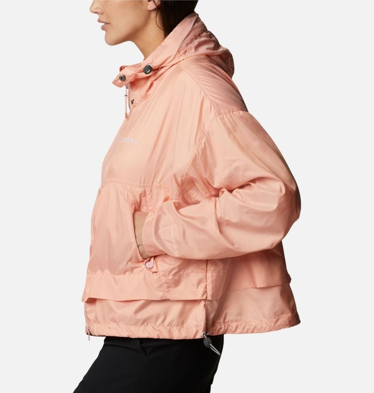 Columbia Paracutie Windbreaker Jakke Dame Korall | 58736P