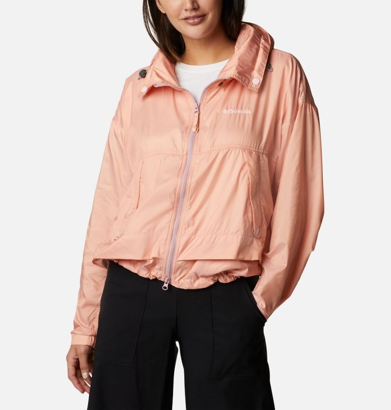 Columbia Paracutie Windbreaker Jakke Dame Korall | 58736P