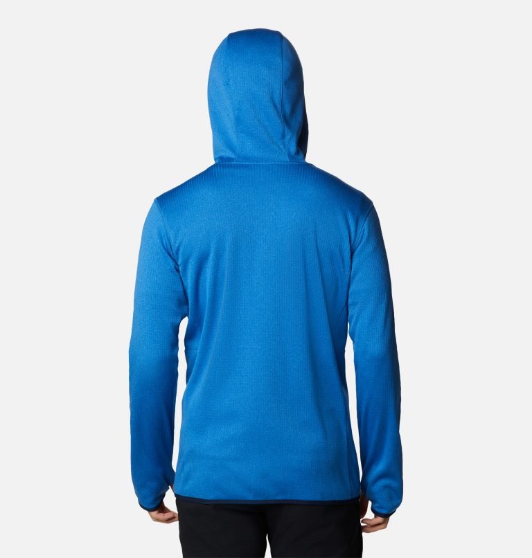 Columbia Park View Full Zip Hoodie Fleecejakker Herre Blå | 81927I