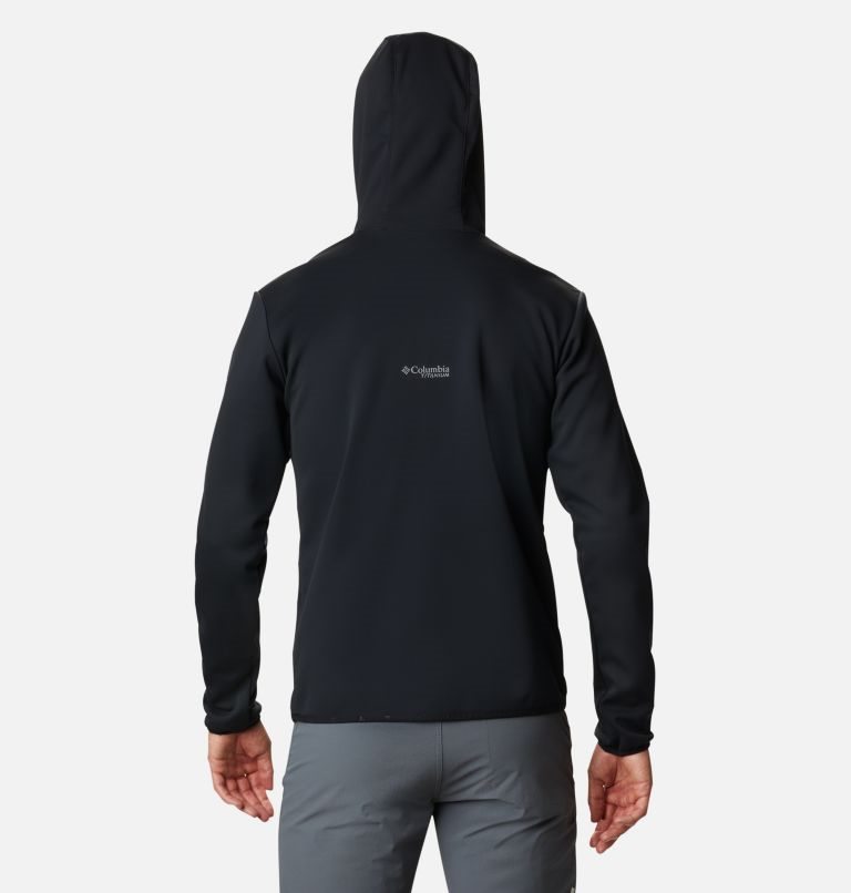 Columbia Peak Pursuit Tech Hoodie Jakke Herre Svarte | 58964W