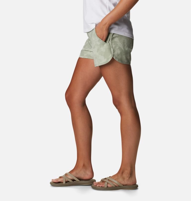 Columbia Pleasant Creek Stretch Shorts Dame Olivengrønne | 64051U