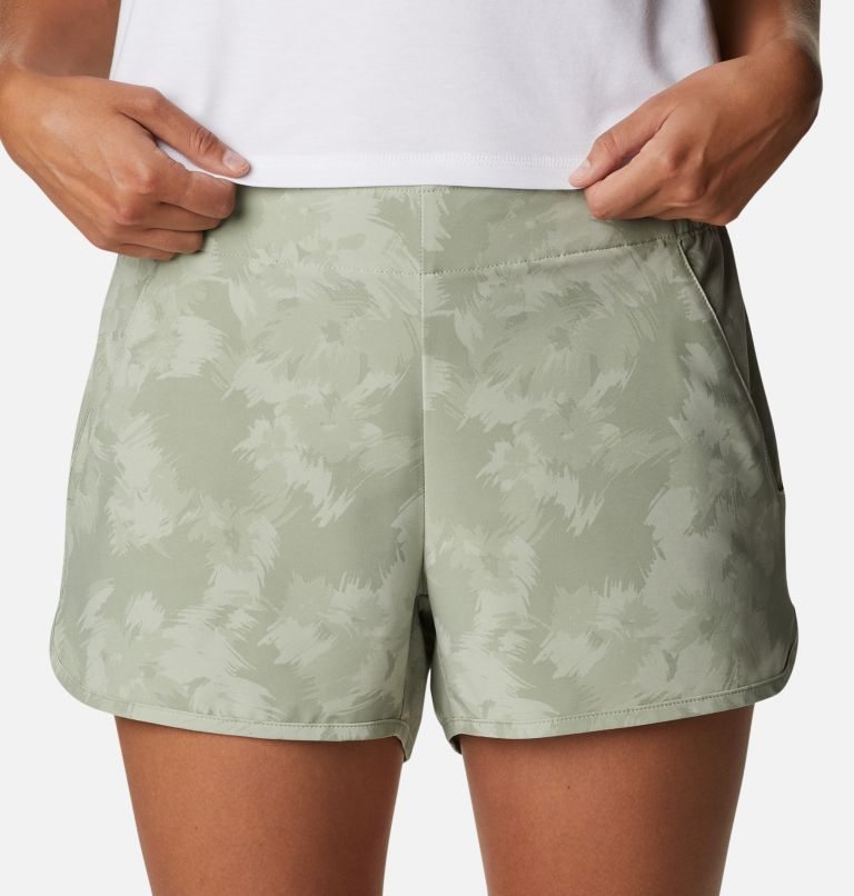 Columbia Pleasant Creek Stretch Shorts Dame Olivengrønne | 64051U