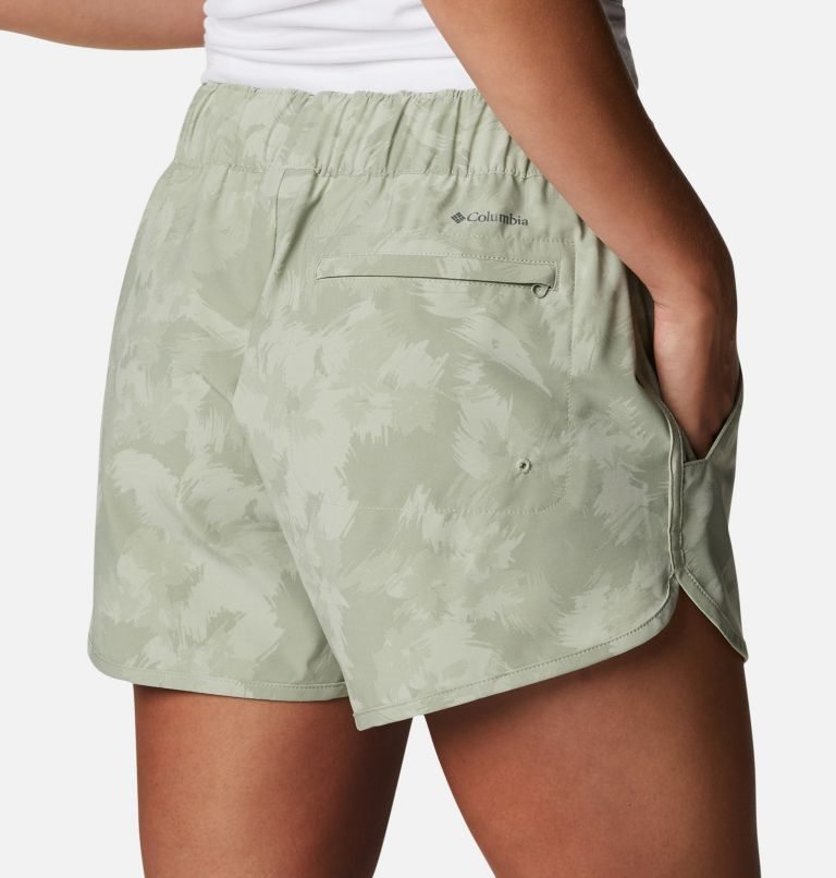 Columbia Pleasant Creek Stretch Shorts Dame Olivengrønne | 64051U