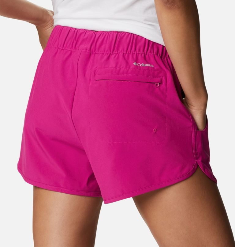 Columbia Pleasant Creek Stretch Shorts Dame Fuchsia | 70195K