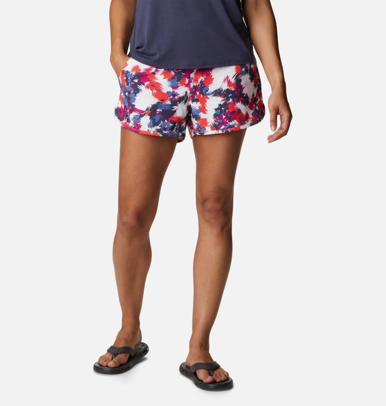 Columbia Pleasant Creek Stretch Shorts Dame Multicolor | 93508L