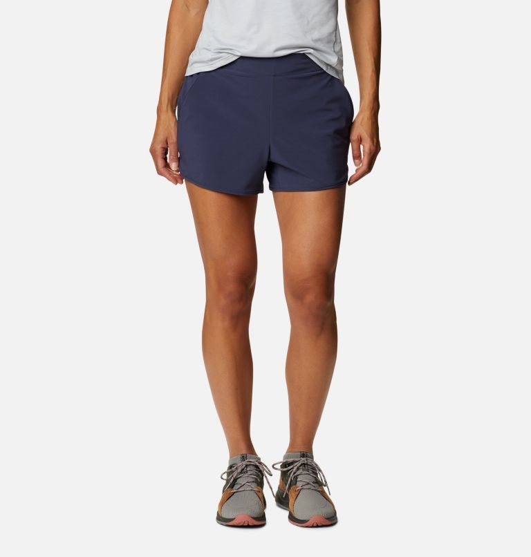 Columbia Pleasant Creek Stretch Shorts Dame Marineblå | 98310B