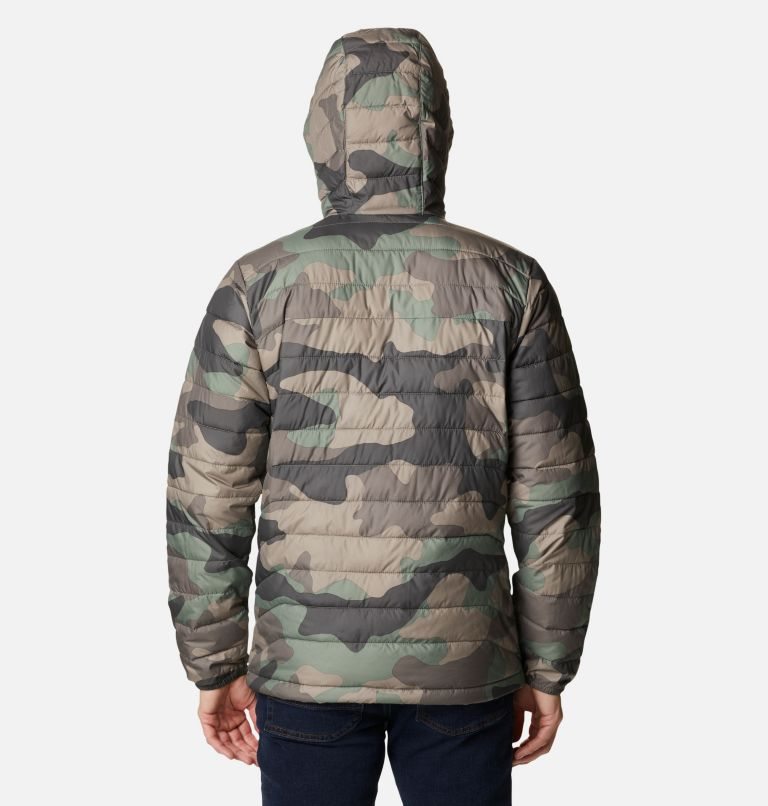 Columbia Powder Lite Hette Isolerte Jakker Herre Camouflage | 26810E