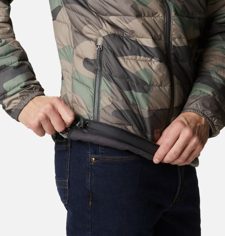 Columbia Powder Lite Hette Isolerte Jakker Herre Camouflage | 26810E