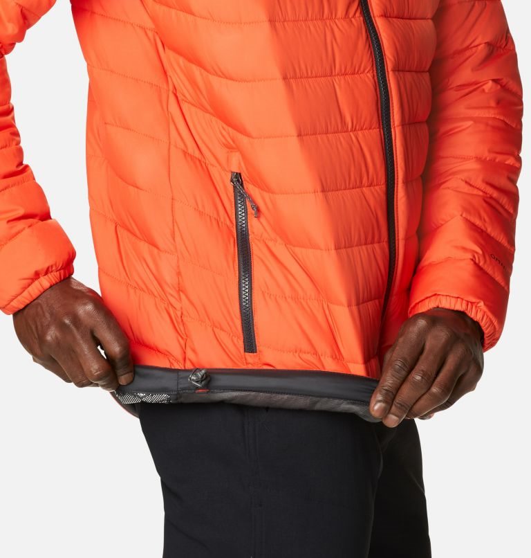 Columbia Powder Lite Isolerte Jakker Herre Oransje | 69025Y