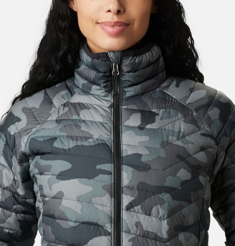 Columbia Powder Lite Jakke Dame Camouflage | 43805V