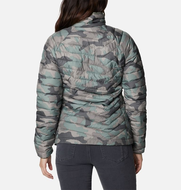 Columbia Powder Lite Jakke Dame Camouflage | 81097N