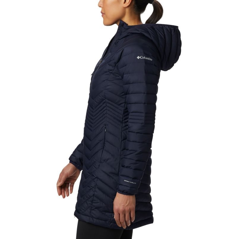 Columbia Powder Lite Mid Jakke Dame Marineblå | 89437M