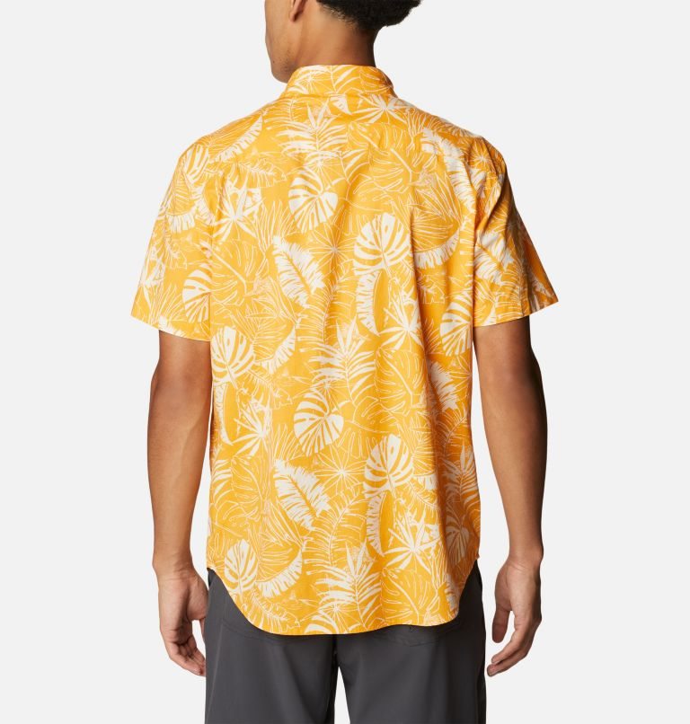 Columbia Rapid Rivers Printed Kort Sleeve Skjorte Herre Mango | 54097S