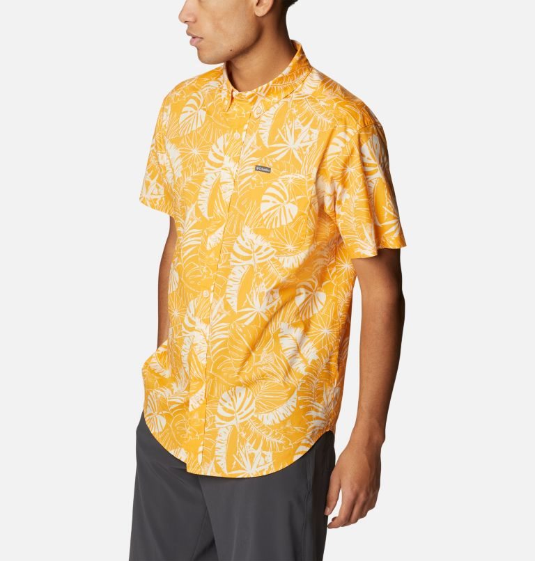 Columbia Rapid Rivers Printed Kort Sleeve Skjorte Herre Mango | 54097S