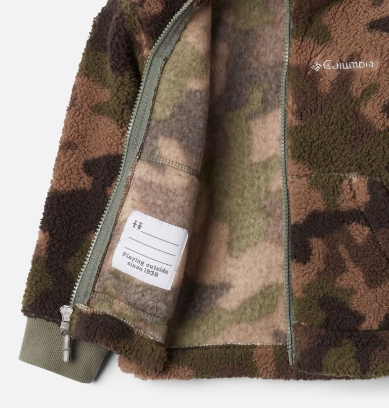 Columbia Rugged Ridge II Full Zip Sherpa Jakke Barn Camouflage | 31789M