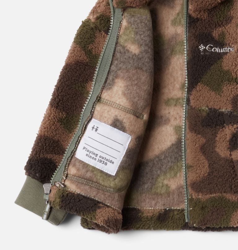 Columbia Rugged Ridge II Full Zip Sherpa Fleecejakker Barn Camouflage | 34026E