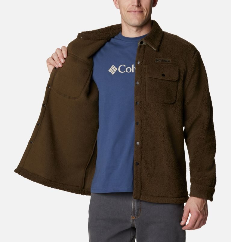 Columbia Rugged Ridge Sherpa Skjorte Herre Mørke Brune | 60982T