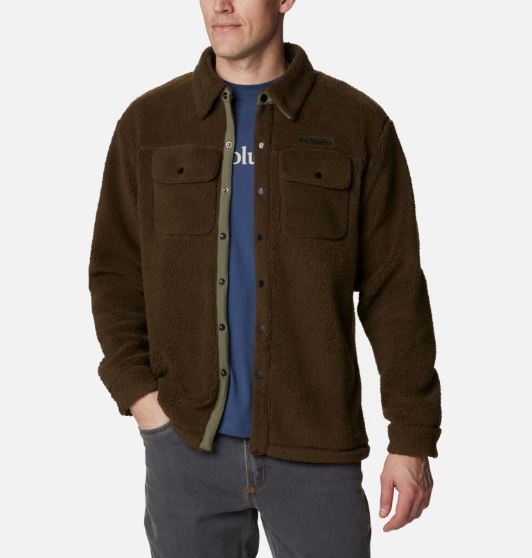 Columbia Rugged Ridge Sherpa Skjorte Herre Mørke Brune | 60982T