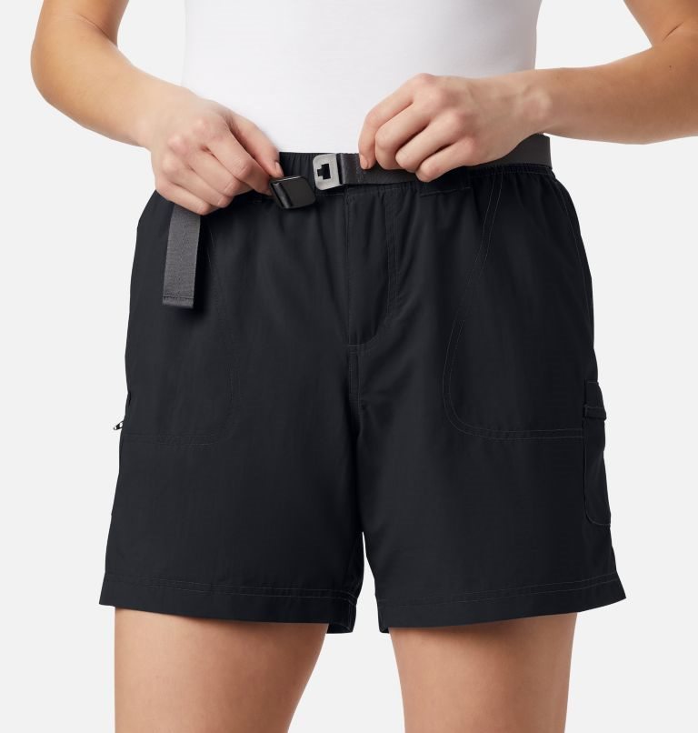 Columbia Sandy River Cargo Shorts Dame Svarte | 96213A