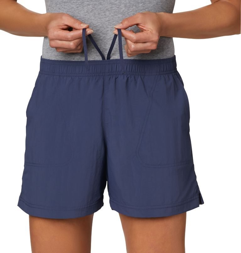 Columbia Sandy River Shorts Dame Marineblå | 35148Q