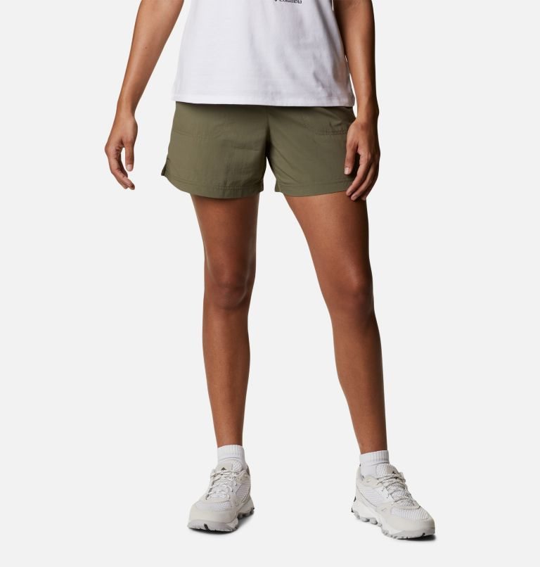 Columbia Sandy River Shorts Dame Olivengrønne | 14673F