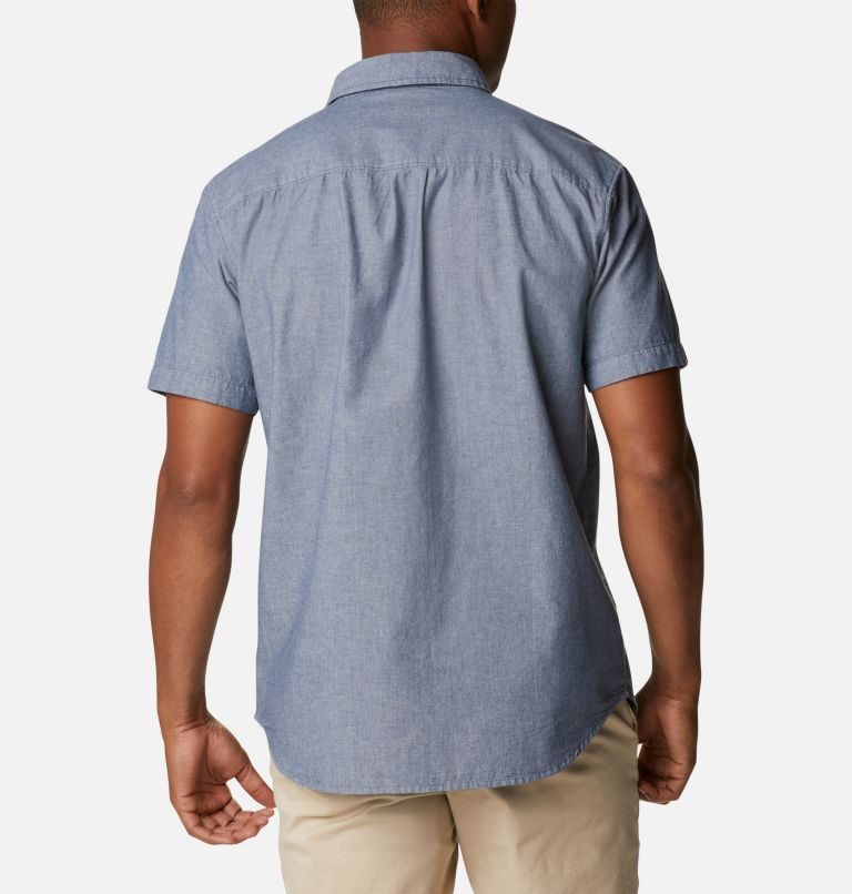 Columbia Scenic Ridge Woven Kort Sleeve Skjorte Herre Grå | 12760N