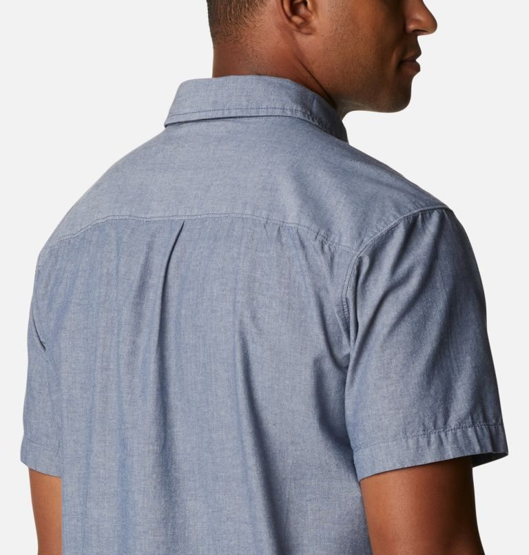 Columbia Scenic Ridge Woven Kort Sleeve Skjorte Herre Grå | 12760N