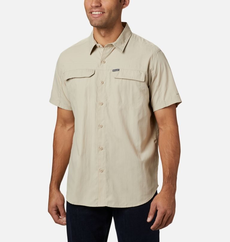 Columbia Silver Ridge 2.0 Kort Sleeve Skjorte Herre Khaki | 23798S