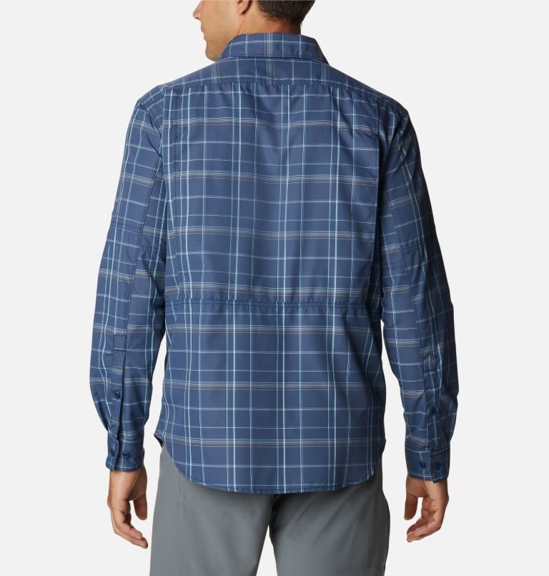 Columbia Silver Ridge 2.0 Plaid Long Sleeve Skjorte Herre Marineblå | 19064G