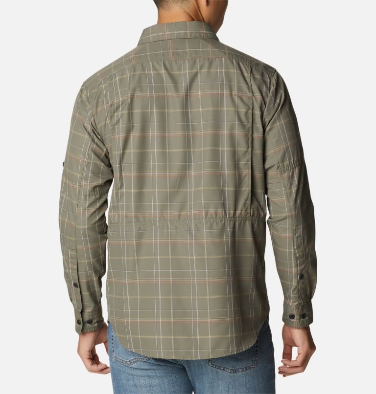 Columbia Silver Ridge 2.0 Plaid Long Sleeve Skjorte Herre Olivengrønne | 27348Z