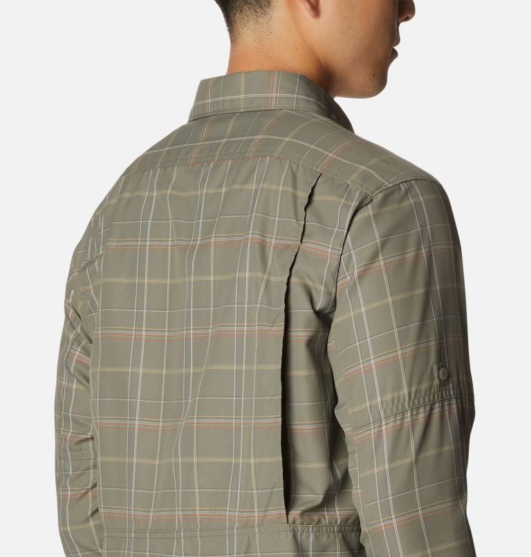 Columbia Silver Ridge 2.0 Plaid Long Sleeve Skjorte Herre Olivengrønne | 27348Z