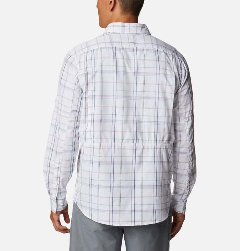 Columbia Silver Ridge 2.0 Plaid Long Sleeve Skjorte Herre Hvite | 27410J