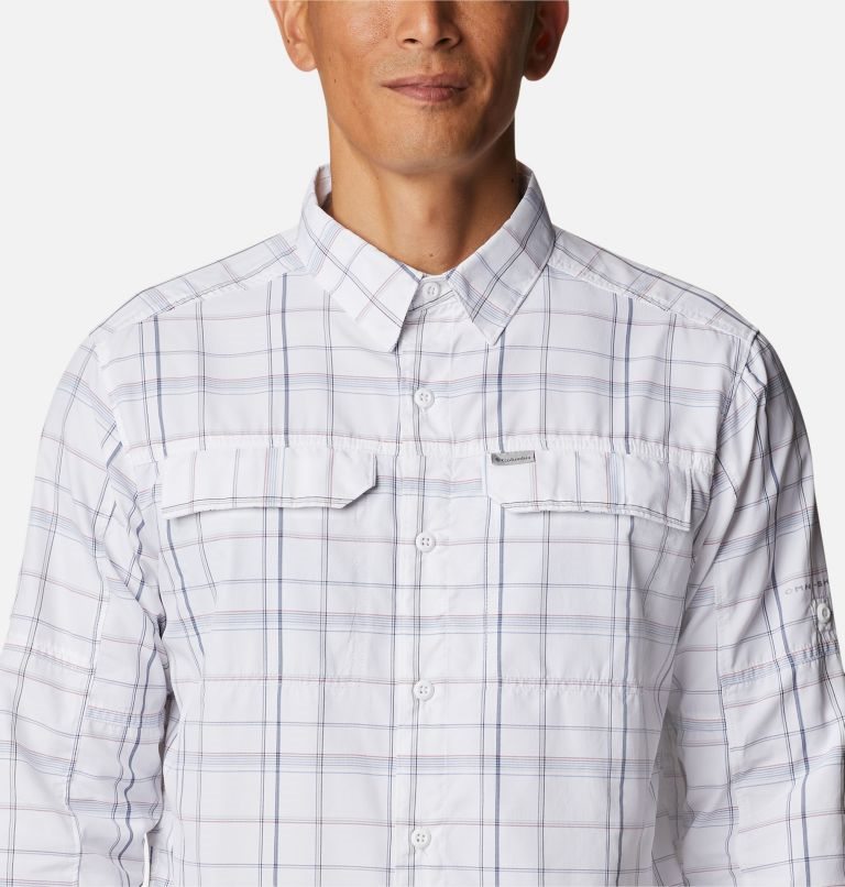 Columbia Silver Ridge 2.0 Plaid Long Sleeve Skjorte Herre Hvite | 27410J