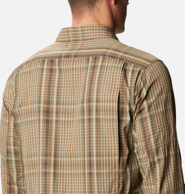 Columbia Silver Ridge 2.0 Plaid Long Sleeve Skjorte Herre Lyse Brune | 31279C