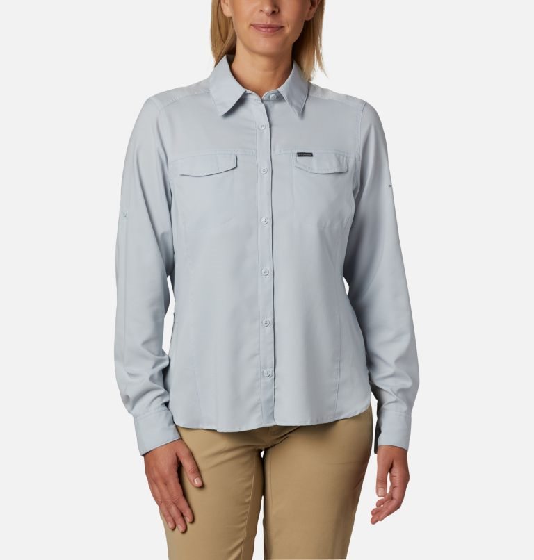 Columbia Silver Ridge Lite Long Sleeve Skjorte Dame Lyse Grå | 34682G